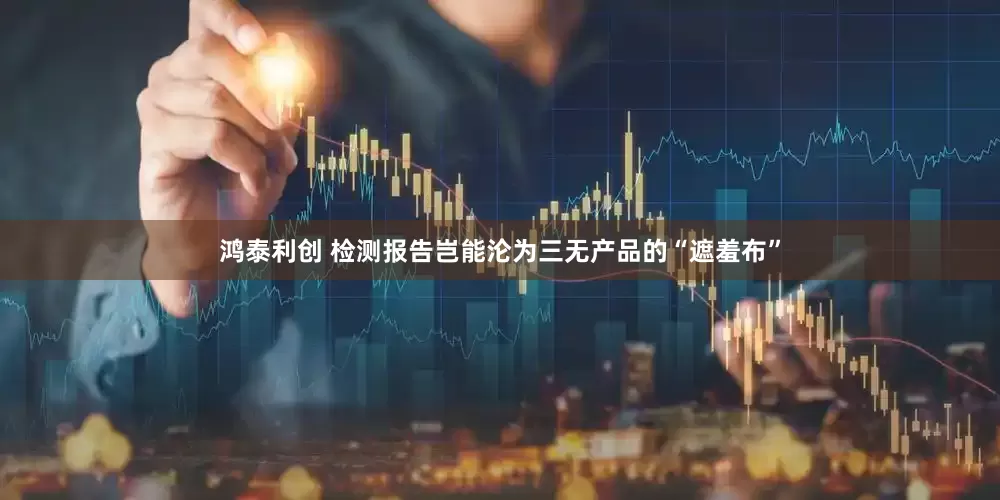 鸿泰利创 检测报告岂能沦为三无产品的“遮羞布”