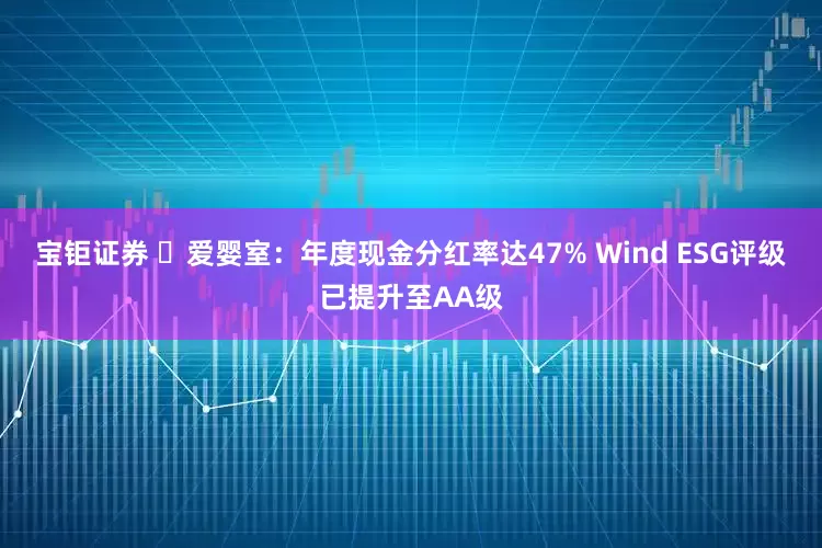 宝钜证券 ​爱婴室：年度现金分红率达47% Wind ESG评级已提升至AA级
