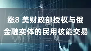 涨8 美财政部授权与俄金融实体的民用核能交易