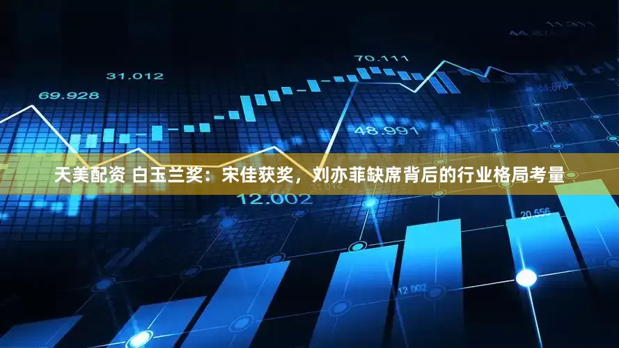 天美配资 白玉兰奖：宋佳获奖，刘亦菲缺席背后的行业格局考量