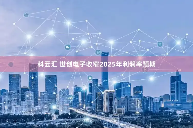 科云汇 世创电子收窄2025年利润率预期